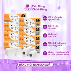 Giấy vệ sinh TiLo 10 cuộn
