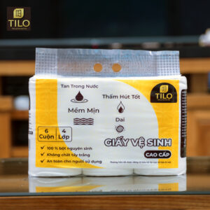 Giấy vệ sinh TiLo 6 cuộn