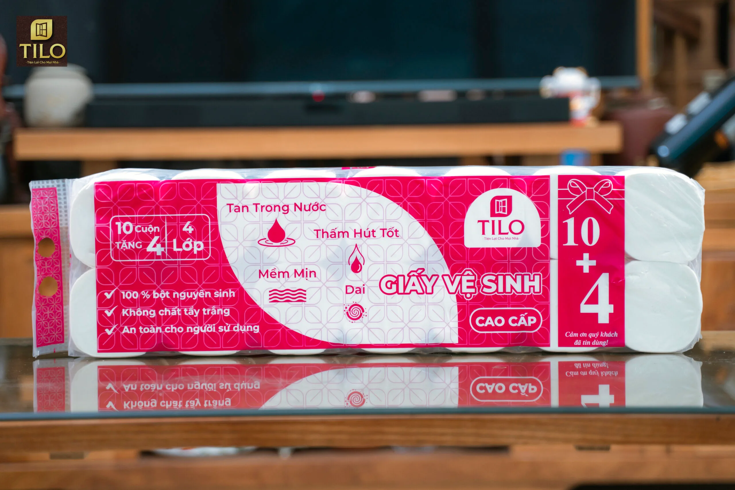 Giấy vệ sinh TiLo 14 cuộn