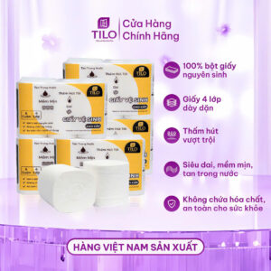 giấy vệ sinh Tilo 6 cuộn