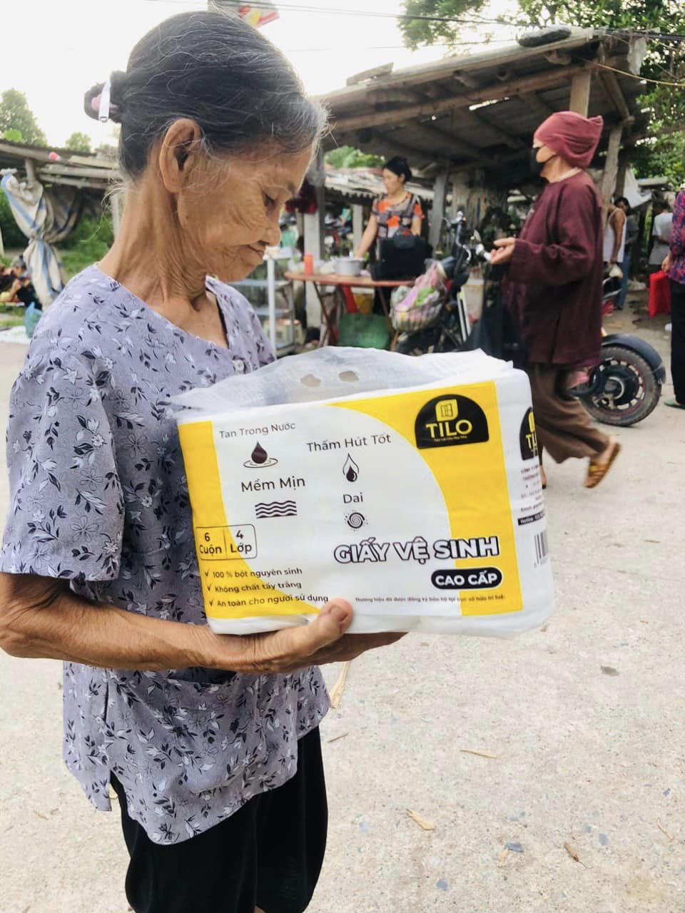 giấy vệ sinh 6 cuộn Tilo