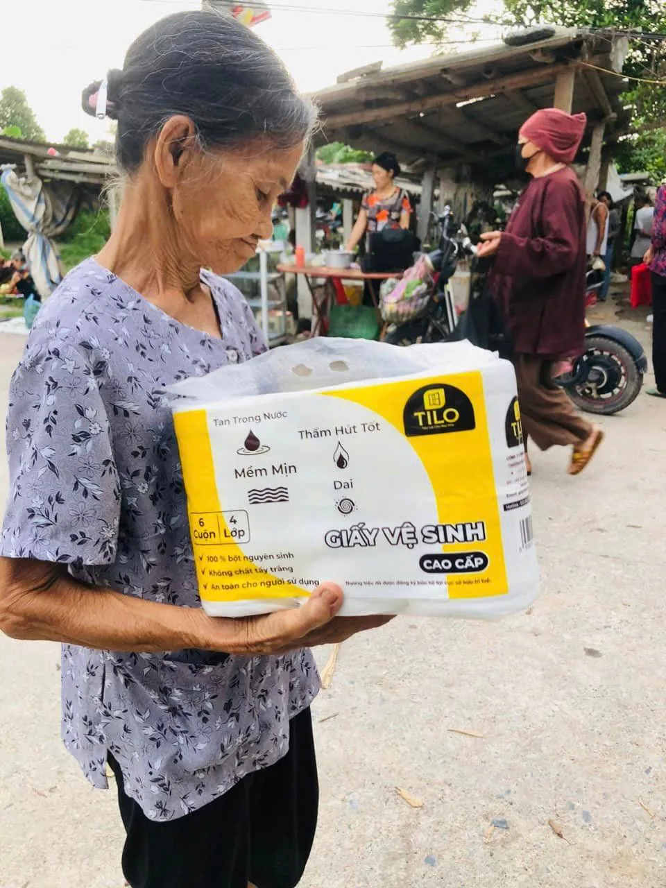 giấy vệ sinh 6 cuộn Tilo