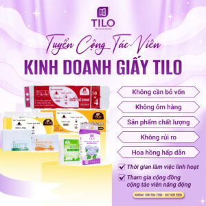 Tuyển CTV kinh doanh giấy TiLo