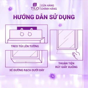 khăn giấy rút đáy tilo 1280 tờ