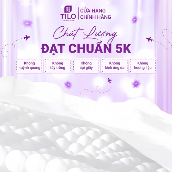 Khăn giấy rút đáy TiLo 1280 tờ tặng 3 móc treo đôi