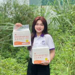 khăn giấy ăn tilo (giấy rút)